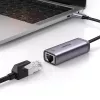 UGREEN USB-C naar RJ45 Gigabit Ethernet-adapter (grijs) - 40322 CM483