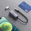 UGREEN USB-C naar RJ45 Gigabit Ethernet-adapter (grijs) - 40322 CM483