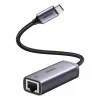 UGREEN USB-C naar RJ45 Gigabit Ethernet-adapter (grijs) - 40322 CM483