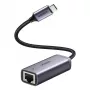 UGREEN USB-C naar RJ45 Gigabit Ethernet-adapter (grijs) - 40322 CM483