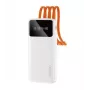 DUDAO K6Pro powerbank 10000mAh 10W 4 kabels zwart