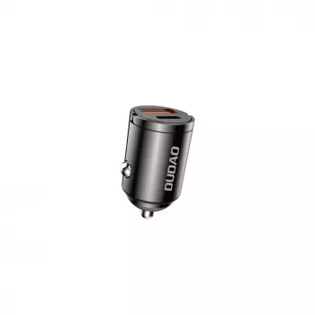 Dudao R3MAX 48W QC PD mini autolader - zwart