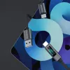 Dudao L7C USB-C naar USB-C 100W kabel met LED-indicator 1m - zwart