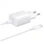 Samsung 25W reisoplader + USB-C/USB-C datakabel wit (OOB bulk)