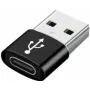 Gembird Cablexpert USB 2.0-adapter USB-A-stekker naar USB-C-bus zwart