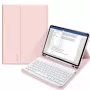 Tech-Protect SC Pen + toetsenbordhoes voor iPad 10.9" (10e gen, 2022) / 11" (2025), roze