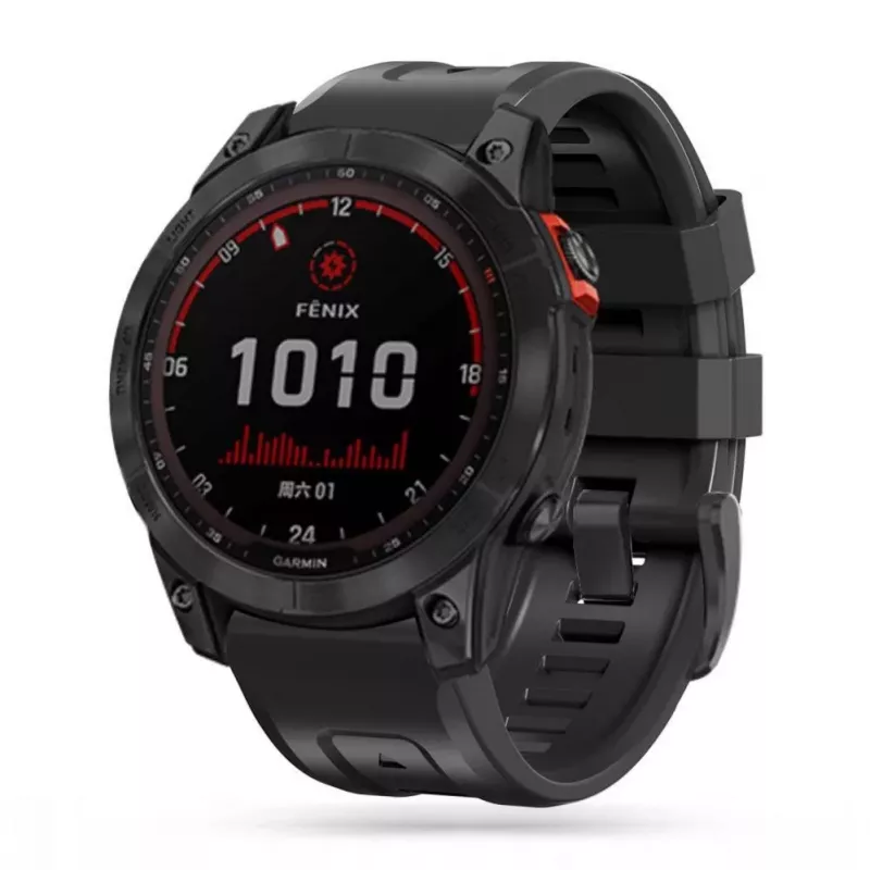 TECH-PROTECT ICONBAND Garmin Fenix 5 / 6 / 6 Pro / 7 smartwatch-armband - zwart