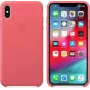 Apple iPhone XS Max leren hoesje MTEX2ZM/A pioenroze