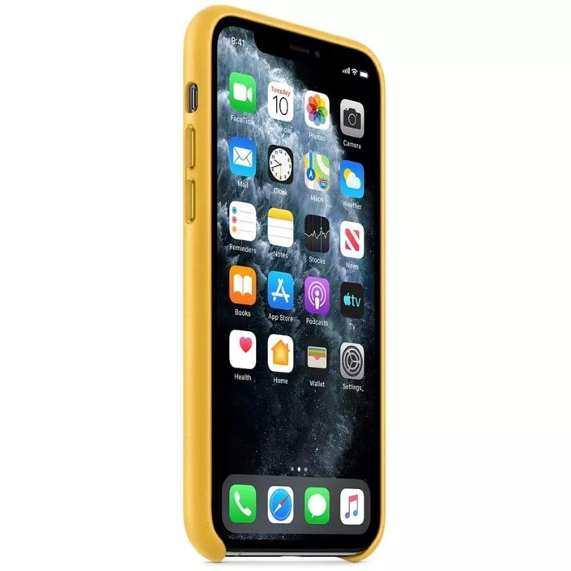 Apple iPhone 11 Pro leren hoesje MWYA2ZM/A Meyer Lemon