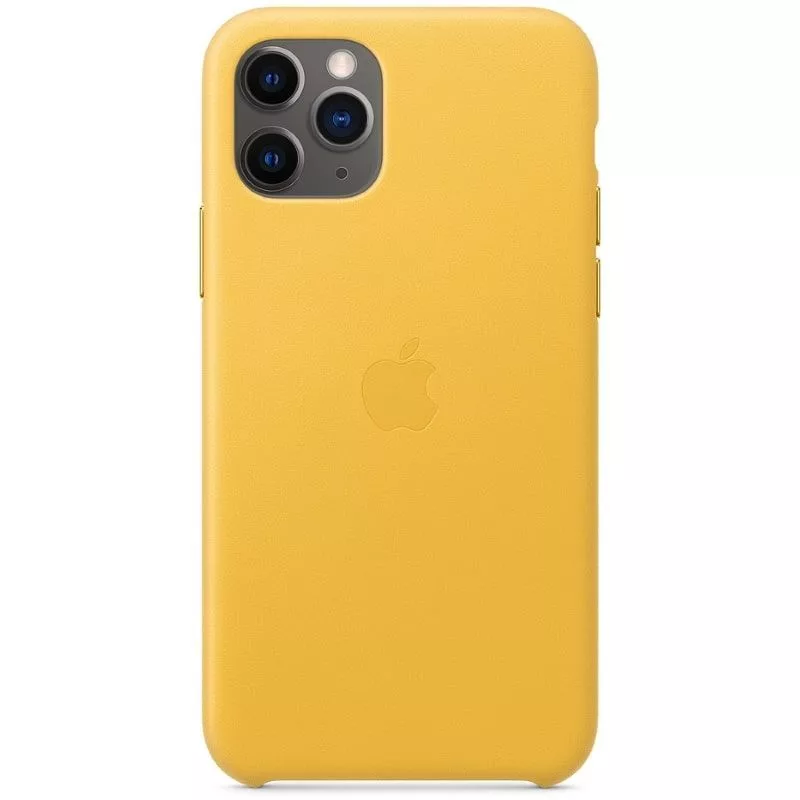 Apple iPhone 11 Pro leren hoesje MWYA2ZM/A Meyer Lemon