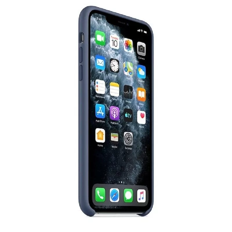 Apple iPhone 11 Pro Max siliconen hoesje MX032ZM/A Alaskan Blue