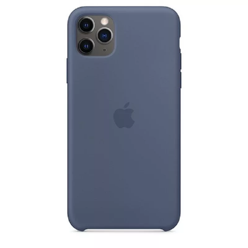 Apple iPhone 11 Pro Max siliconen hoesje MX032ZM/A Alaskan Blue