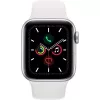 Apple Watch Series 5 GPS zilver 44mm aluminium sportkast wit
