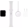 Apple Watch Series 5 GPS zilver 44mm aluminium sportkast wit