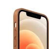 Apple leren hoesje met MagSafe voor iPhone 12 mini California Poppy