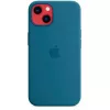 Apple iPhone 13 siliconen hoesje met MagSafe Blauhäher