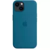 Apple iPhone 13 siliconen hoesje met MagSafe Blauhäher