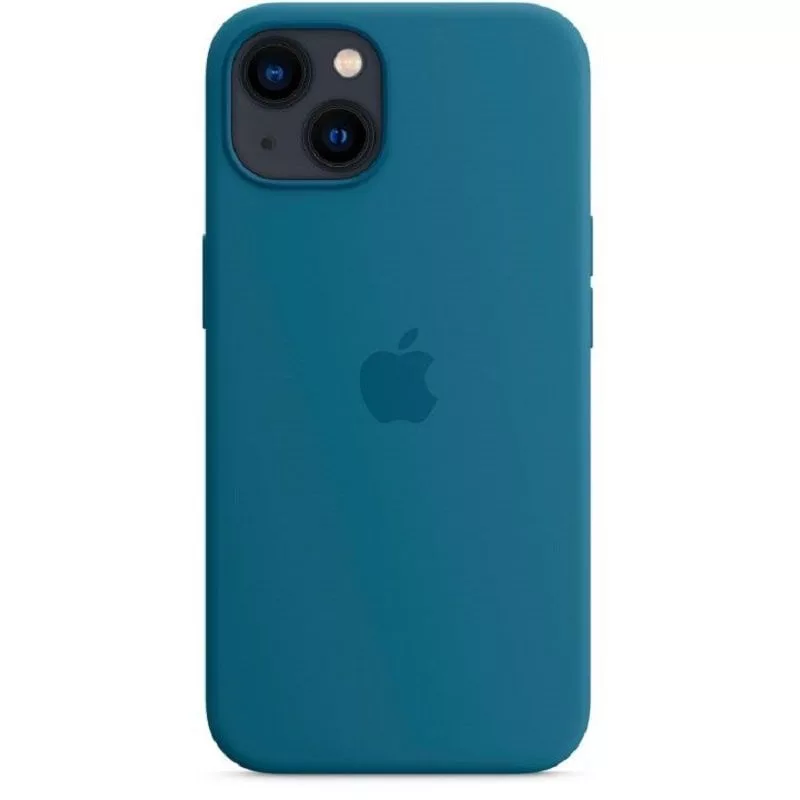 Apple iPhone 13 siliconen hoesje met MagSafe Blauhäher