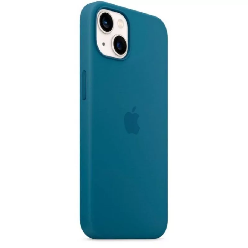 Apple iPhone 13 siliconen hoesje met MagSafe Blauhäher