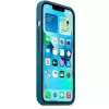 Apple iPhone 13 siliconen hoesje met MagSafe Blauhäher