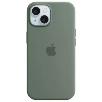 Apple iPhone 15 siliconen hoesje met MagSafe - Cypress
