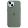Apple iPhone 15 siliconen hoesje met MagSafe - Cypress