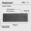 HP 150 bedrade muis- en toetsenbordset - zwart - QWERTY Engels US-layout