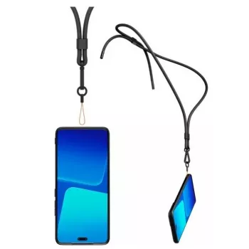Xiaomi 13 Lite TPU-hoesje met halsband-lanyard - transparant