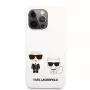Karl Lagerfeld Apple iPhone 13 Pro Choupette Liquid Silicone Case wit