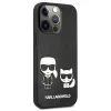 Karl Lagerfeld Apple iPhone 13 Pro Choupette PU Leather Case zwart