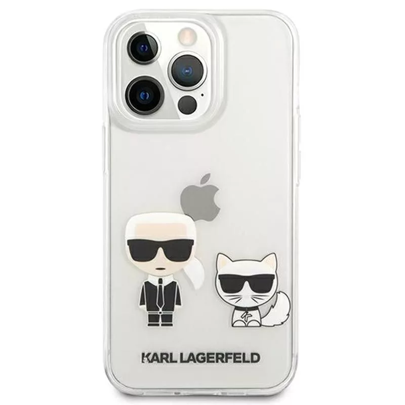 Karl Lagerfeld iPhone 13 Pro Choupette Case transparant
