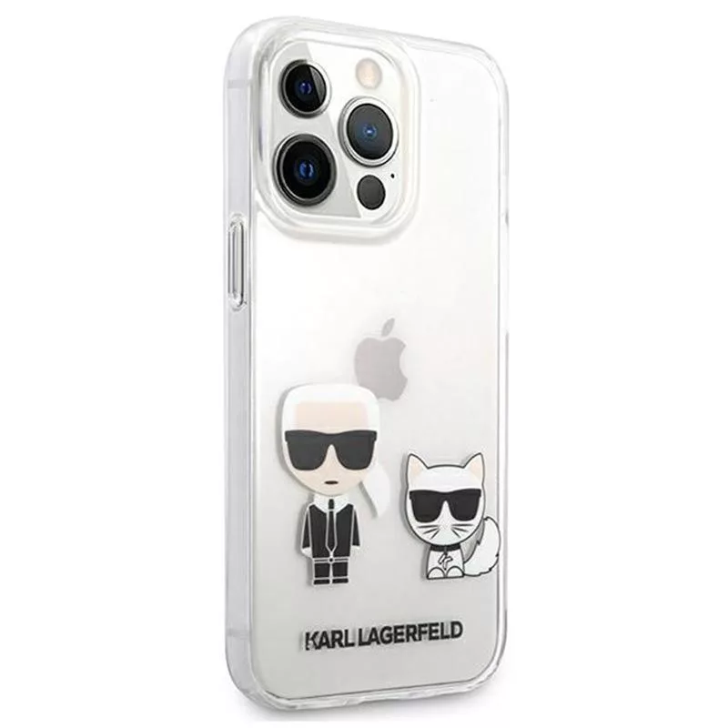 Karl Lagerfeld iPhone 13 Pro Choupette Case transparant