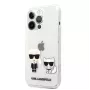 Karl Lagerfeld iPhone 13 Pro Choupette Case transparant