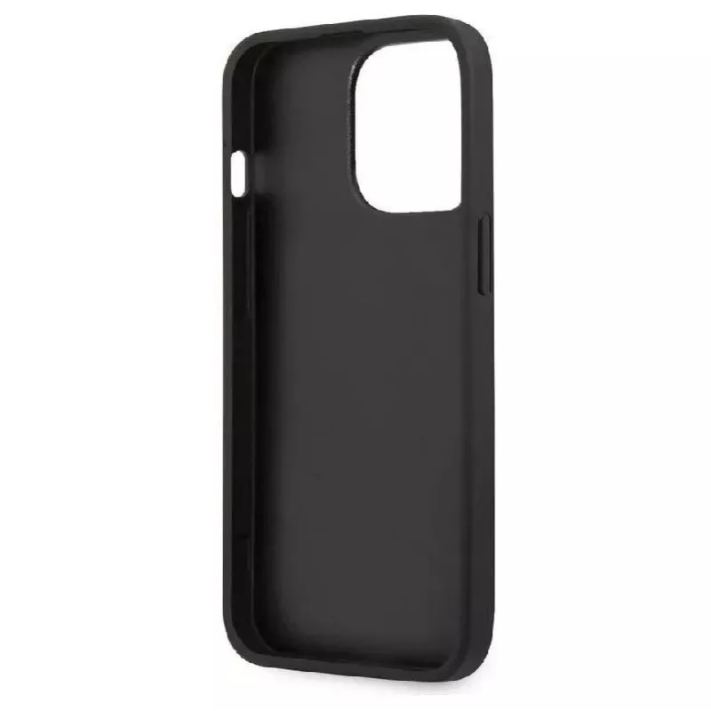 Karl Lagerfeld Apple iPhone 13 Pro Saffiano Karl Head Case zilver