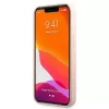 Karl Lagerfeld Apple iPhone 13 Pro Liquid Silicone Karl Head Case roze