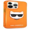 Karl Lagerfeld Apple iPhone 13 Pro Fluo TPU Choupette Head Case oranje