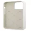 Lacoste Apple iPhone 13 Pro Liquid Silicone Allover Pattern Case wit
