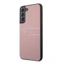 Guess Samsung Galaxy S22 Plus PU-leer Saffiano-hoesje roze