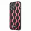 Karl Lagerfeld Apple iPhone 13 Pro Monogram Plaque hoesje zwart roze