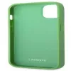 Lacoste Apple iPhone 14 Iconic Petit Pique Logo groene achterkant hoesje