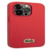 Lacoste Apple iPhone 14 Pro Iconic Petit Pique Logo Case rood