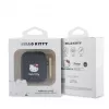 Hello Kitty Liquid Silicone 3D Kitty Head Logo case voor AirPods 1/2 zwart