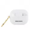 Hello Kitty Apple AirPods Pro hoesje siliconen 3D Kitty Head wit