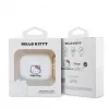 Hello Kitty Apple AirPods Pro hoesje siliconen 3D Kitty Head wit