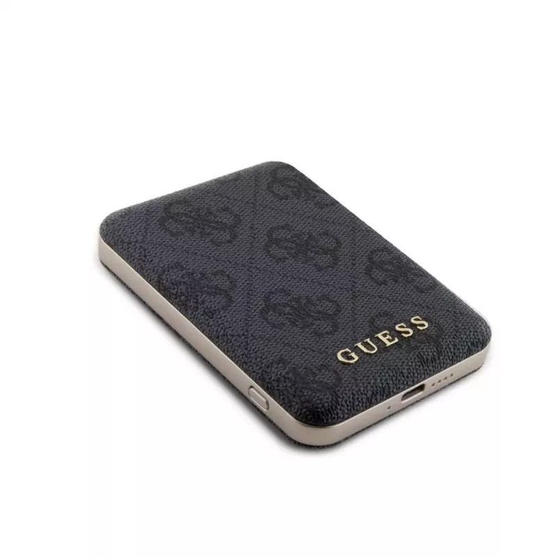 Guess Powerbank MagSafe 5000mAh 4G PU zwart