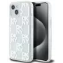 DKNY Apple iPhone 15 Hardcase Liquid Glitter Multilogo wit