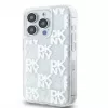 DKNY Apple iPhone 15 Pro 6.1 Hardcase Liquid Glitter Multilogo wit