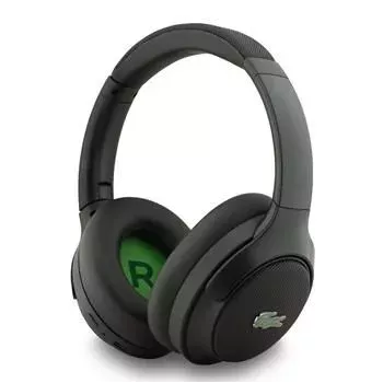 Lacoste Petit Pique ANC/ENC draadloze hoofdtelefoon zwart