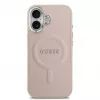 Guess Apple iPhone 17 PU Saffiano MagSafe-hoesje roze