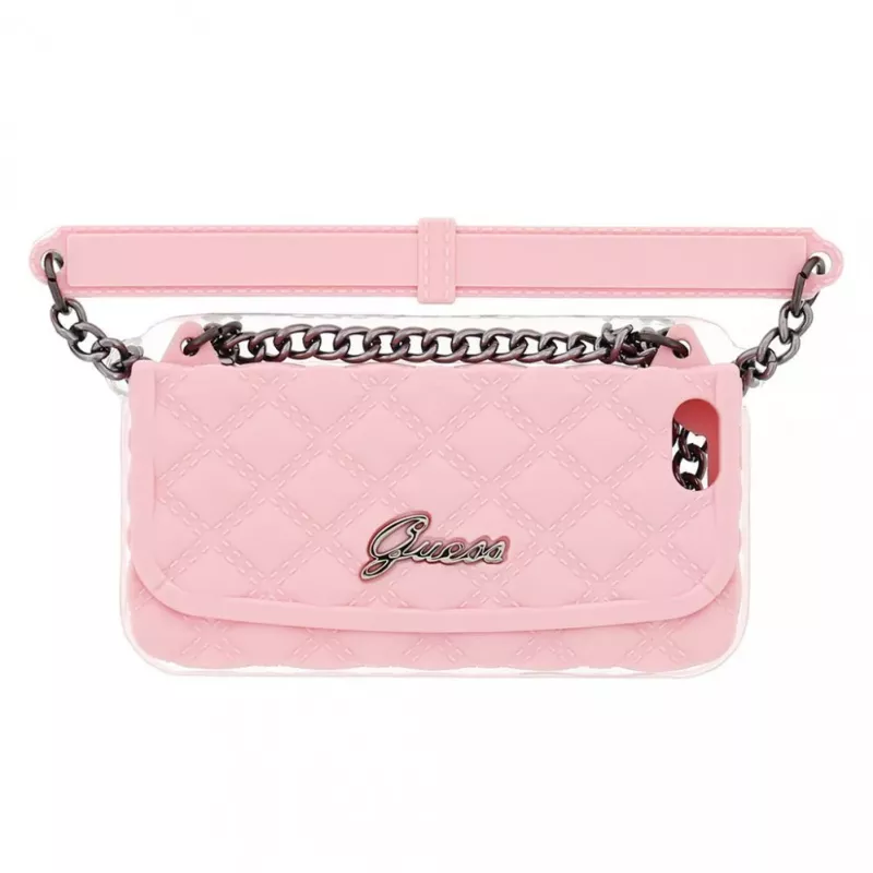 Apple Quilted Clutch siliconen hoesje voor iPhone 6 roze